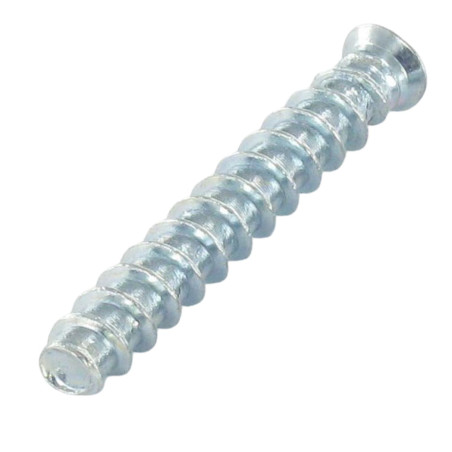 1 x Tornillo Euro cabeza fresada/testa svasat Pozi 6.3X16 diámetro de cabeza: 7.5 Acero cincado blanco rosca chapa