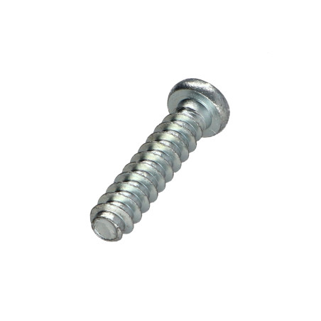 1 x Tornillo Euro cabeza cilíndrica abombada Pozi ranura 6X27 diámetro de cabeza: 9.5 Acero cincado blanco con