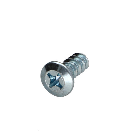 1 x Tornillo Euro cabeza redonda ancha phillips 6.5X16 Acero cincado blanco