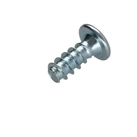 1 x Tornillo Euro cabeza redonda ancha phillips 6.5X16 Acero cincado blanco