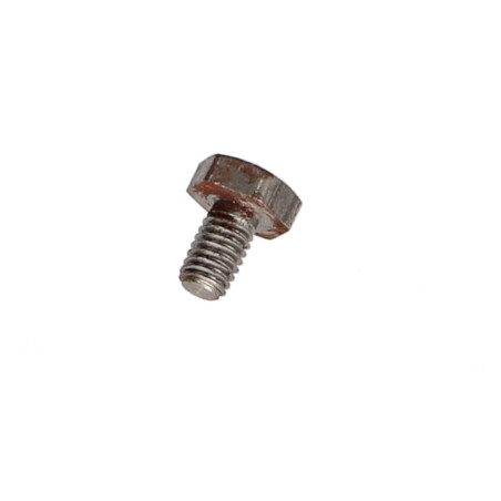 1 x Tornillo metales cabeza hexagonal M3X5 Acero bruto microtornillo óxido