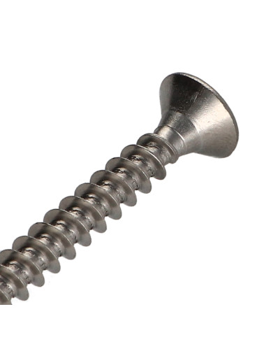 1 x Tornillo madera aglomerado Inoxidable A2...