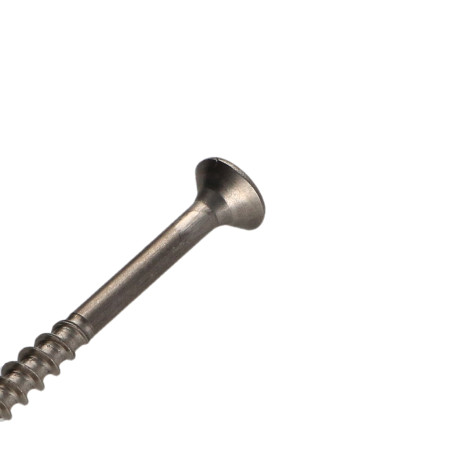 1 x Tornillo madera aglomerado Inoxidable A2 cabeza fresada/testa svasat Pozi 4X50 roscado en 30