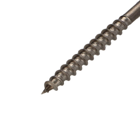1 x Tornillo madera aglomerado Inoxidable A2 cabeza fresada/testa svasat Pozi 4X50 roscado en 30
