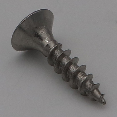 1 x Tornillo madera aglomerado Inoxidable A2 cabeza fresada/testa svasat Pozi 5X20