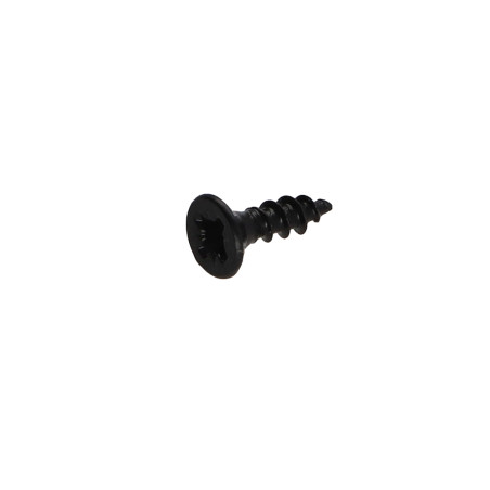 1 x Tornillo madera aglomerado Inoxidable A2 Negro cabeza fresada/testa svasat Pozi 3.5X12