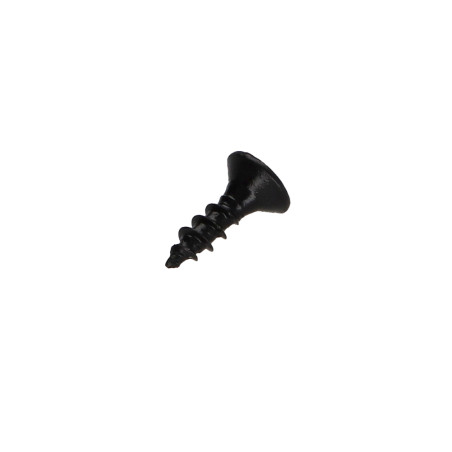 1 x Tornillo madera aglomerado Inoxidable A2 Negro cabeza fresada/testa svasat Pozi 3.5X12