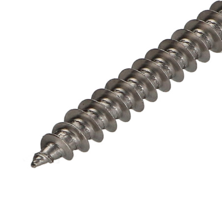 1 x Tornillo madera aglomerado Inoxidable A2 cabeza fresada/testa svasat Pozi 5X80