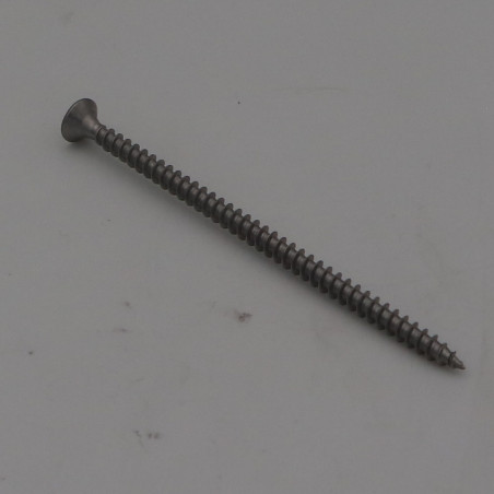 1 x Tornillo madera aglomerado Inoxidable A2 cabeza fresada/testa svasat Pozi 4X80