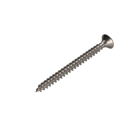 1 x Tornillo madera aglomerado Inoxidable A2 cabeza fresada/testa svasat Pozi 4X60
