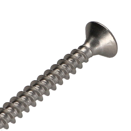 1 x Tornillo madera aglomerado Inoxidable A2 cabeza fresada/testa svasat Pozi 4X60