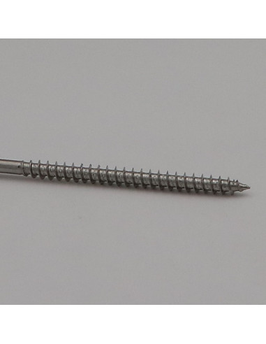 1 x Tornillo madera aglomerado Inoxidable A2...