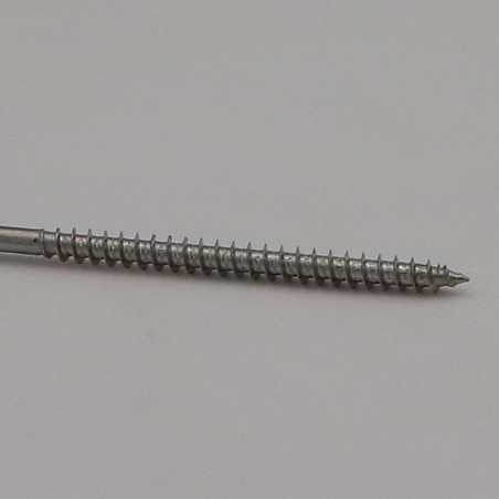 1 x Tornillo madera aglomerado Inoxidable A2 cabeza fresada/testa svasat Pozi 6X200