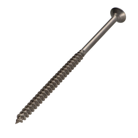 1 x Tornillo madera aglomerado Inoxidable A2 cabeza fresada/testa svasat Pozi 5X100 roscado parcial