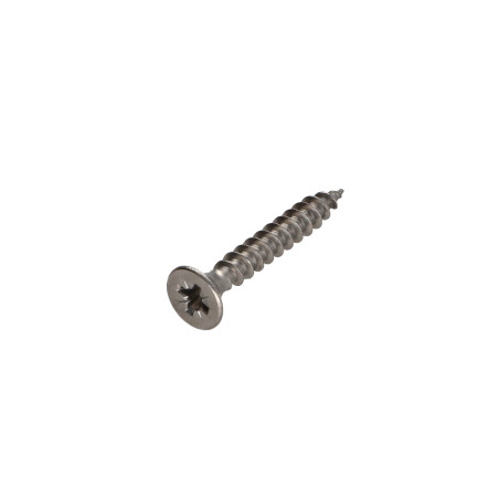 1 x Tornillo madera aglomerado Inoxidable A2 cabeza fresada/testa svasat Pozi 6X40