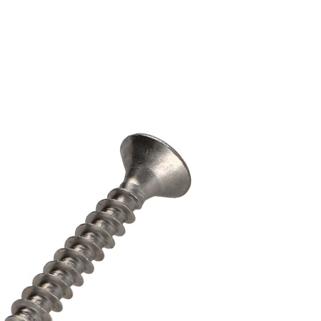 1 x Tornillo madera aglomerado Inoxidable A2 cabeza fresada/testa svasat Pozi 4X30
