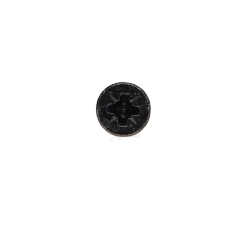 1 x Tornillo madera aglomerado Inoxidable A2 Negro cabeza fresada/testa svasat Pozi 3.5X30