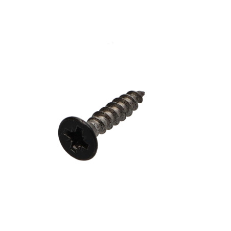 1 x Tornillo madera aglomerado Inoxidable A2 cabeza fresada/testa svasat Pozi 4X20 lacado negro