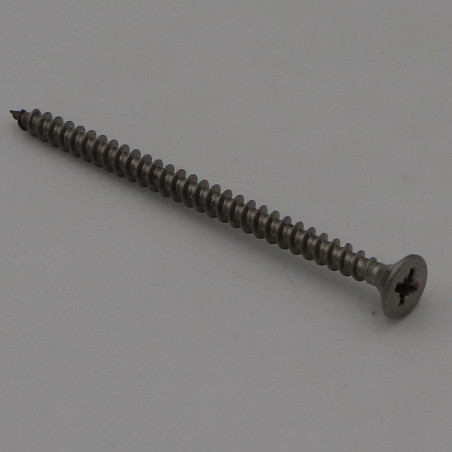 1 x Tornillo madera aglomerado Inoxidable A2 cabeza fresada/testa svasat Pozi 4.5X70