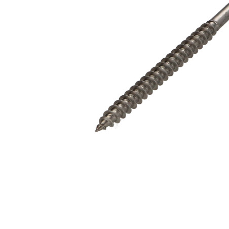 1 x Tornillo madera aglomerado Inoxidable A2 cabeza fresada/testa svasat Pozi 6X100 roscado en 60