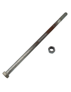 Perno (vendido con tuerca) cabeza hexagonal M20X450 Acero