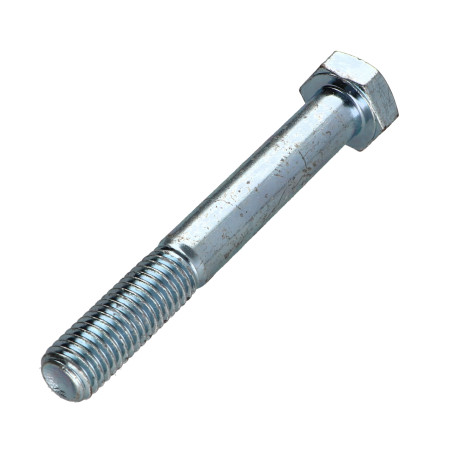 1 x Cuerpo de perno roscado parcial cabeza hexagonal M12X90 Clase 8.8 Acero cincado blanco óxido