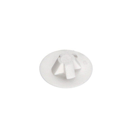1 x Tapón para Cabeza de Tornillo Polietileno blanco Pozi PZ5 diámetro de cabeza: 13