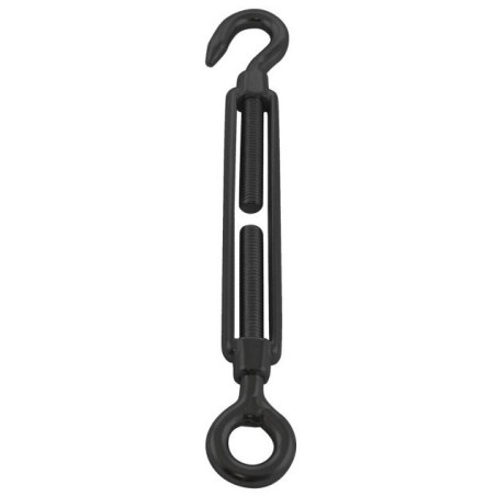 1 x Tensor ojo gancho M5 ojo 8 Inoxidable A4 Negro