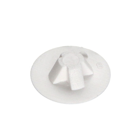1 x Tapón para Cabeza de Tornillo Polietileno blanco Pozi PZ6 diámetro de cabeza: 14