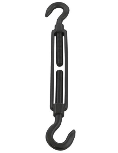 1 x Tensor gancho gancho M5 Inoxidable A4 Negro