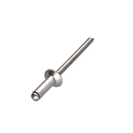 1 x Remache ciego, totalmente de aluminio 4X12 grosor de ajuste 6 con 8 cabeza fresada/testa svasat SU