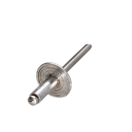 1 x Remache ciego, totalmente de aluminio 4.8X10 grosor de ajuste 3 con 5 cabeza extra ancha SU