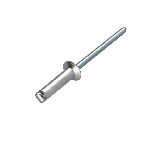 1 x Remaches ciegos Barra Filettata Alluminio Acciaio 4.8X25 grosor de ajuste 17 con 20 cabeza fresada/testa svasat ALX