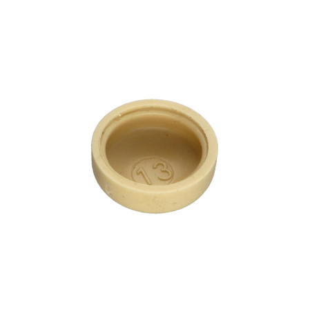 1 x Embellecedor tornillo cabeza cilíndrica abombada Tornillo chapa DE4.8 Polietileno RAL1014