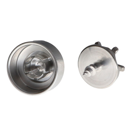 1 x Gancho decorativo Aluminio con fijación para placa de yeso L'ATTACHANTE