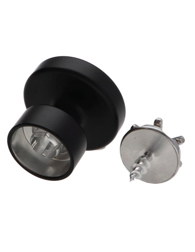 1 x Perchero decorativo Aluminio Negro con...