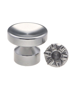 Perchero decorativo Aluminio con fijación para placa de...
