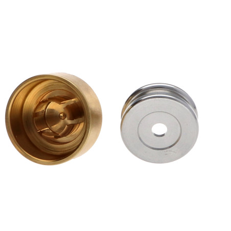 1 x Gancho decorativo Latón con fijación multimaterial L'ATTACHANTE