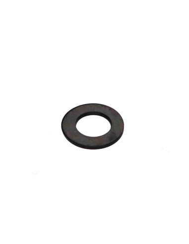 1 x Arandela plano 7X14X1 Acero cincado negro