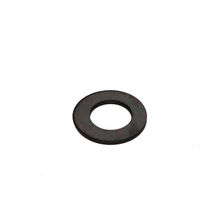 1 x Arandela plano 7X14X1 Acero cincado negro