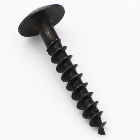 1 x Tornillo madera aglomerado VBA3 pernio INVOLTUR 6X40 Acero cincado negro