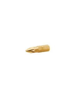 Punta Calidad industrial 1/4" C6.3 Titanio Pozi PZ4...