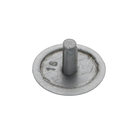 1 x Tapón para Cabeza de Tornillo Polietileno diámetro de cabeza: 15 diámetro varilla 3 longitud varilla 6 RAL9006