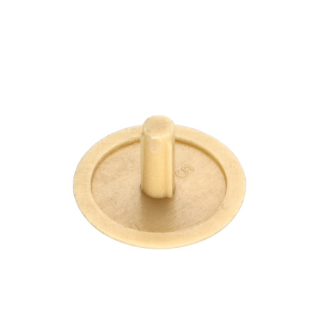 1 x Tapón para Cabeza de Tornillo Polietileno diámetro de cabeza: 15 diámetro varilla 3 longitud varilla 6 RAL1001