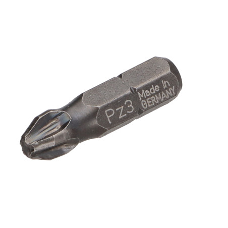 1 x Punta Calidad industrial 1/4" C6.3 Pozi PZ5 longitud 25