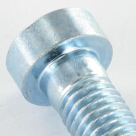 1 x Tornillo metales CHC BTR BAJO/AGUJERO llave de 8 M10X35 roscado en 26 Clase 8.8 Acero cincado blanco