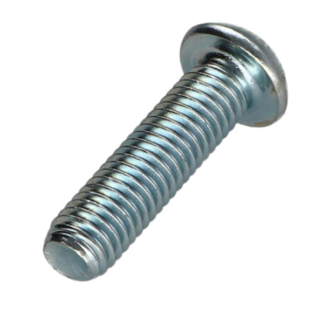 1 x Tornillo metales cabeza abombada TORX T40 M8X35 clase 10.9 Acero cincado blanco