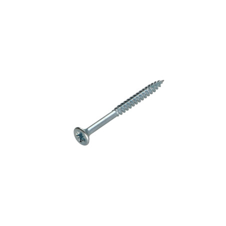 1 x Tornillos para madera TEKOR cabeza fresada/testa svasat dentado Pozi PZ4 5X70 roscado en 45 cut punta antihendidura