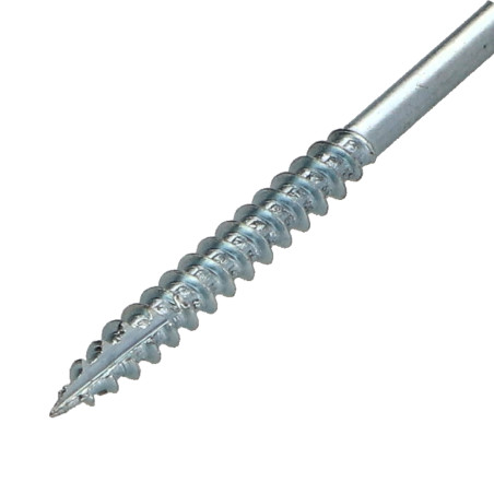 1 x Tornillos para madera TEKOR cabeza fresada/testa svasat dentado Pozi PZ4 5X70 roscado en 45 cut punta antihendidura