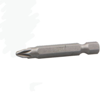1 x Punta Calidad industrial 1/4" E6.3 Pozi PZ3 longitud 50